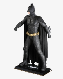 Transparent Batman Dark Knight Png - Dark Knight Rises Batman Statue Life Size, Png Download, Transparent PNG