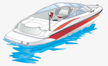 Transparent Speedboat Png - Animated Speed Boat Clipart, Png Download, Transparent PNG