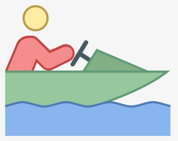 Speed Boat Icon, HD Png Download, Transparent PNG