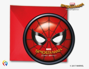 6 Party Invitations & Envelopes - Ps Spider Man Homecoming, HD Png Download, Transparent PNG