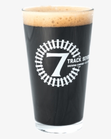 Pint Glass Of Dark Stout Beer - El Paso Texas Flag, HD Png Download, Transparent PNG