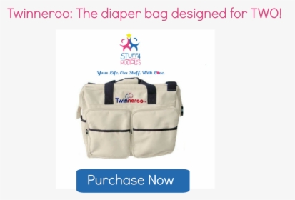 Diaper Bag For Twins - Bag, HD Png Download, Transparent PNG