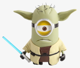 Minion Star Wars Yoda , Png Download - Chewbacca Minions Star Wars, Transparent Png, Transparent PNG