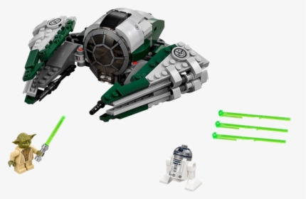Lego 75168 Yoda S Jedi Starfighter - Lego Star Wars 2017 2018, HD Png Download, Transparent PNG