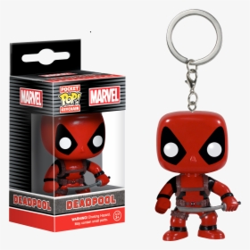 Deadpool Pop Keychain - Pocket Pop Keychain Marvel, HD Png Download, Transparent PNG