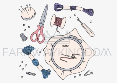 Embroidery Vector, HD Png Download, Transparent PNG
