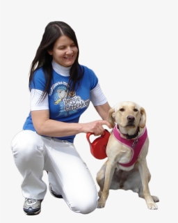Transparent Dog Walker Clipart - Sitting People With Dog Png, Png Download, Transparent PNG