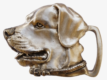 Labrador Retriever Buckle - Dog Catches Something, HD Png Download, Transparent PNG