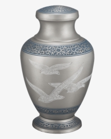 Georgia Cremation Silver With Doves Urn - Silver With Doves Urn, HD Png Download, Transparent PNG