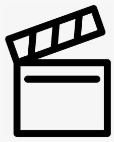 Cinema Clapperboard - Icone Claquete, HD Png Download, Transparent PNG