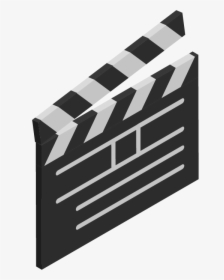 Clapperboard Isometric, HD Png Download, Transparent PNG