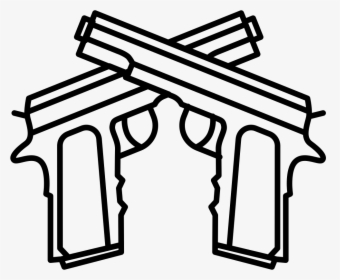 Hitman - Logo Pistol Png, Transparent Png, Transparent PNG