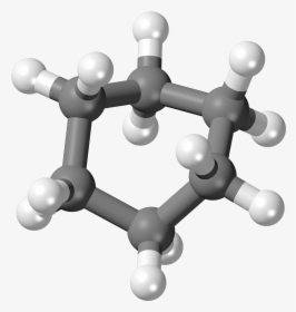 Cyclohexane Molecule Boat Ball - Cyclohexane Ball And Stick, HD Png Download, Transparent PNG