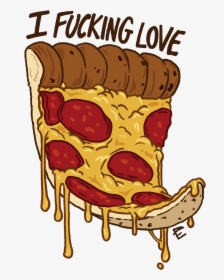 The True Tumblr Logo - Pizza Sticker, HD Png Download, Transparent PNG