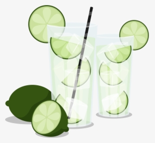 Caipirinha Cocktail Juice Lime - Rebujito, HD Png Download, Transparent PNG