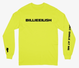 Yellow Long Sleeve Shirt - Long-sleeved T-shirt, HD Png Download, Transparent PNG