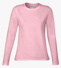 Clothing,sleeve,t Shirt,pink,long Sleeved T Shirt - Women Long Sleeve Shirt Png, Transparent Png, Transparent PNG