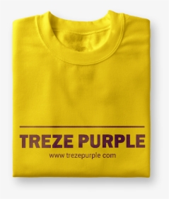 Transparent Yellow Shirt Png - Folded Shirt Png, Png Download, Transparent PNG
