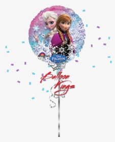 Elsa & Anna Round - Elsa And Anna Balloon, HD Png Download, Transparent PNG