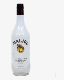 Liqueur,drink,malibu Rum,distilled Beverage,alcoholic - Malibu Rum, HD Png Download, Transparent PNG