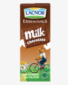 Chocolate Milk, 180ml - Lacnor Chocolate Milk 180ml, HD Png Download, Transparent PNG