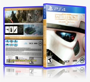 Star Wars Battlefront Deluxe Edition - Star Wars Battlefront Ps4 Cover, HD Png Download, Transparent PNG