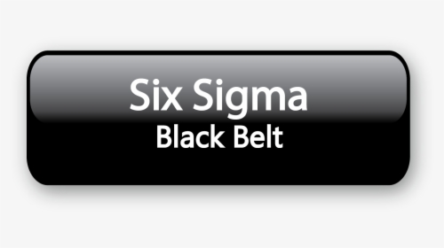 Six Sigma Black Belt - Lean Six Sigma, HD Png Download, Transparent PNG