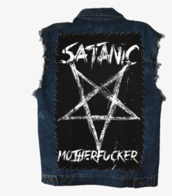 Satanic Motherfucker - Back Patch - Black Craft Cult Satanic Motherfucker, HD Png Download, Transparent PNG