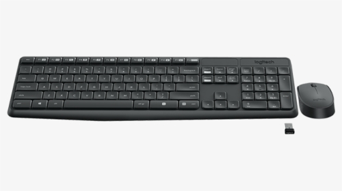 Mk235 Wireless Keyboard And Mouse - Logitech Mk235 Siyah Kablosuz Set, HD Png Download, Transparent PNG