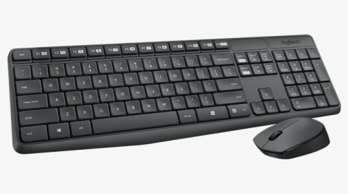 Mk235 Wireless Keyboard And Mouse - Logitech Cordless Desktop Mk235, HD Png Download, Transparent PNG