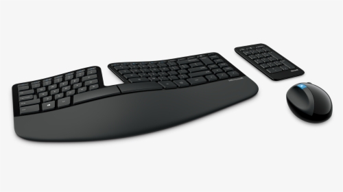 Microsoft Keyboard And Mouse Ergonomic, HD Png Download, Transparent PNG