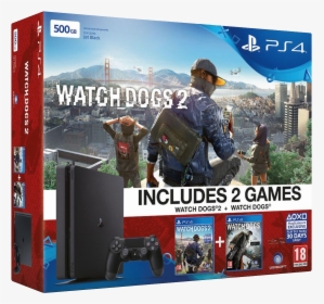 Ps4 Watch Dogs 2 Edition, HD Png Download, Transparent PNG