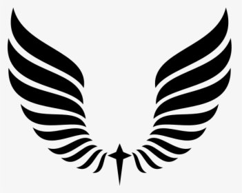 Wing Silhouette Cut File - 2020 Png, Transparent Png, Transparent PNG