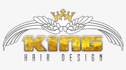 King Hair Design - King Hair Salon Logo, HD Png Download, Transparent PNG