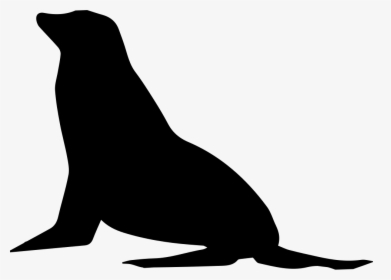 Seal Outline Png - Free Seal Lion Svg File, Transparent Png, Transparent PNG