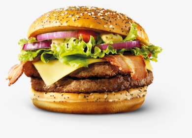 Mcdonalds Burger Png Image Background - Transparent Background Burger Png, Png Download, Transparent PNG