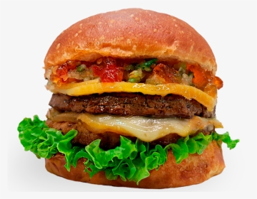 Transparent Hamburguer Png - Grilled Burger Png, Png Download, Transparent PNG