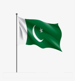 Pakistan Flag Png Pole, Transparent Png, Transparent PNG