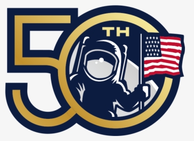 Buzz Aldrin Apollo 11 50th Anniversary Logo B - Apollo 11 50th Anniversary Logo, HD Png Download, Transparent PNG