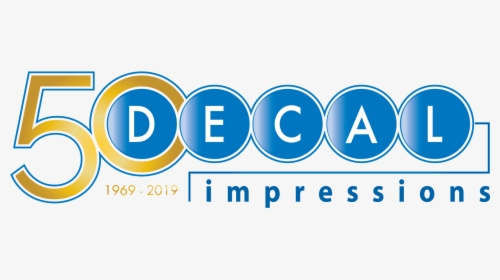 Decal Impressions Announces 50th Anniversary - Graphic Design, HD Png Download, Transparent PNG