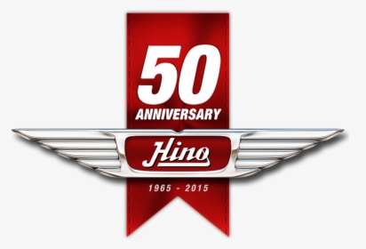 Hino Trucks 50th Anniversary Logo Xavier Advertising, HD Png Download, Transparent PNG