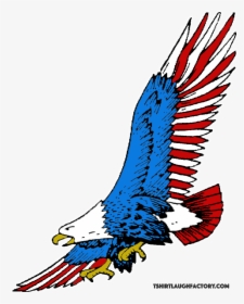 American Eagle Flying T Shirt, HD Png Download, Transparent PNG