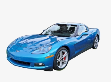 Blue Corvette Png, Transparent Png, Transparent PNG