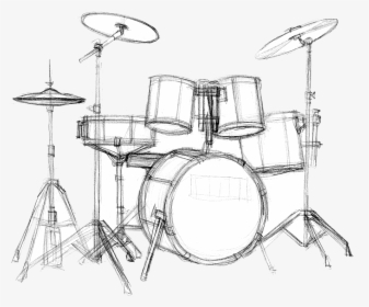 Прозрачен Clipart Drum Set - Drum SetПрозрачен Clipart Drum Set - Drum Set  