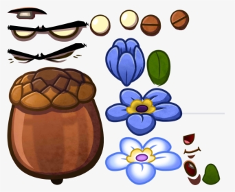 Pvz Heroes Forget Me Nuts, HD Png Download, Transparent PNG