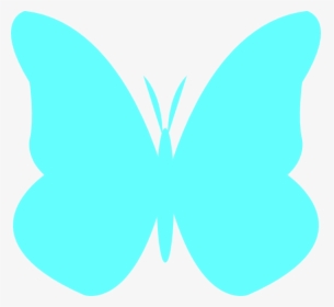 Aqua Butterfly Svg Clip Arts, HD Png Download, Transparent PNG