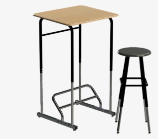 Standing-desk - Standing Desk For School, HD Png Download, Transparent PNG