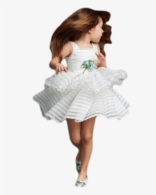 Running Girl In Dress Png , Png Download - Velociraptor Transparant, Transparent Png, Transparent PNG