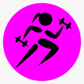 Running Girl Png - Working Out Clip Art, Transparent Png, Transparent PNG