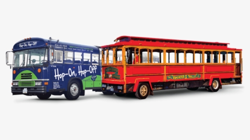 Open Top And Trolley Web - Bus, HD Png Download, Transparent PNG